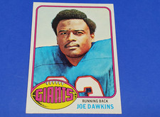 1976 TOPPS FOOTBALL #386 JOE DAWKINS HIGH GRADE NEAR MINT NRMT