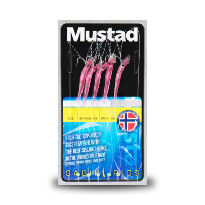 Mustad Sabiki Sea Fishing Rigs Cod Bass Pollock Mackerel Herring