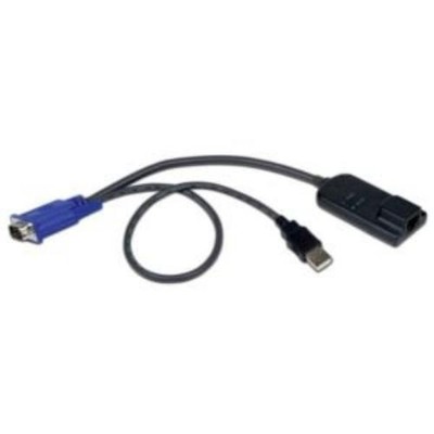 Avocent MPUIQVMCHSG01 KVM Extender 150ft RJ-45 USB VGA Black