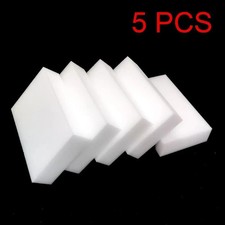 5 PCS Sponge Eraser BULK PACK Melamine Cleaning Foam 3/4" Thick Kitchen Bath