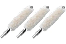 3 Pack - .54 Caliber Muzzle-Loaders Cotton Bore Swabs - 10-32 Threads - MZ4119