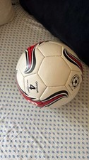 Official Size 4 Soccer Ball Football Training Match Ball Red White Black New
