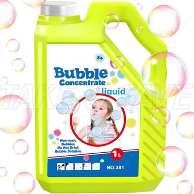 Concentrated Bubble Solution, 1 L/ 33.8 OZ Refill for Kids Toys Bubble Machines