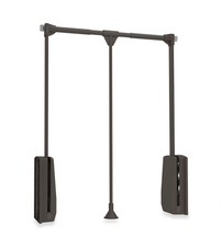 APPENDIABITI SALISCENDI REGOLABILE 60-83 CM MOKA, EMUCA