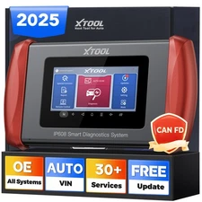 2025 XTOOL IP608 OBD2  Scanner Diagnostic Tool Full System Lifetime Free Update