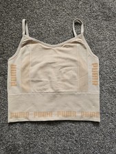 Puma Women's Sports Gym Bra Crop Top Size S Poledance