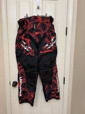 Valken Crusade Paintball Pants Red Black M 30-36