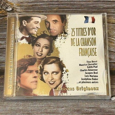25 Titres d'Or de la Chanson Francaise Tome 2 CD 2008 French Pop Vocal