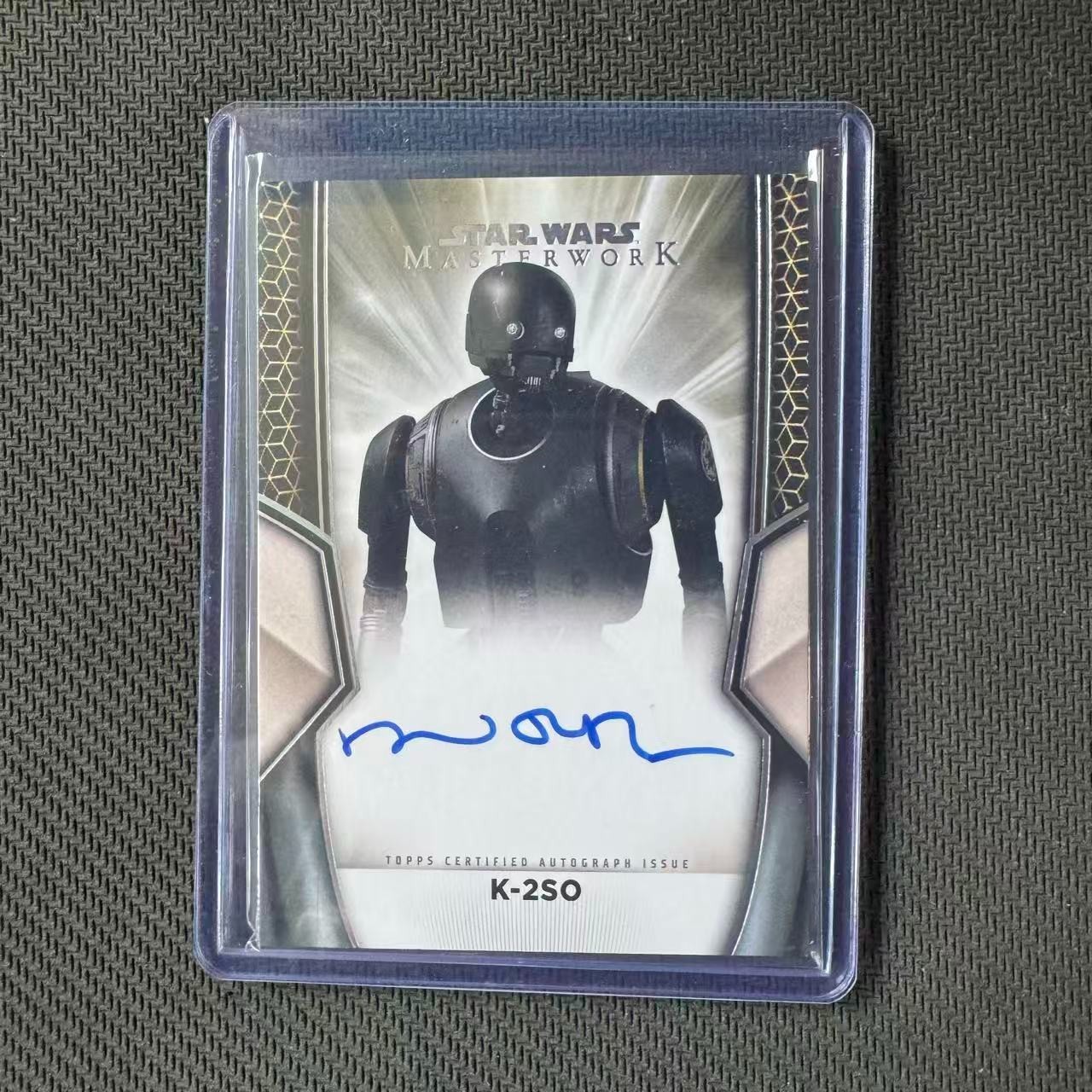 🍣 2025 TOPPS STAR WARS MASTERWORK AUTO ALAN TUDYK AS K-2SO