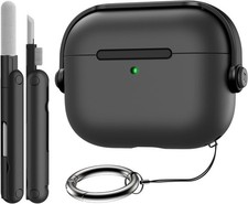 Case for AirPods Pro 3 2025 with Secure Lock, Hard Shell, Shockproof Cover