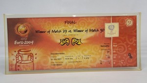Euro 2004 Ticket Final for sale | eBay