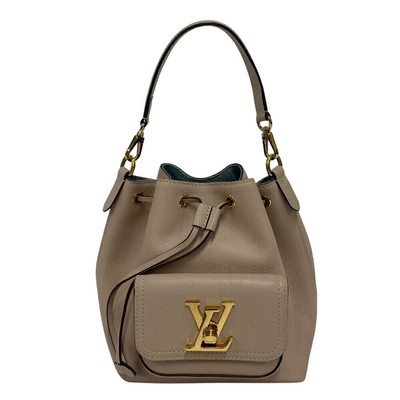 Louis Vuitton M57688 Rock Me Bucket Bag Beige Shoulder Handbag 