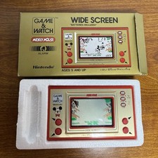 Nintendo Game & Watch Mickey Mouse 1981 Wide ...