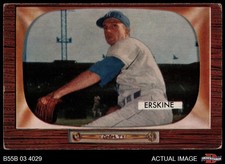 1955 Bowman #170 Carl Erskine Dodgers 3 - VG