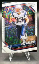 2025 Panini Prizm Wes Welker #181 White Disco Patriots