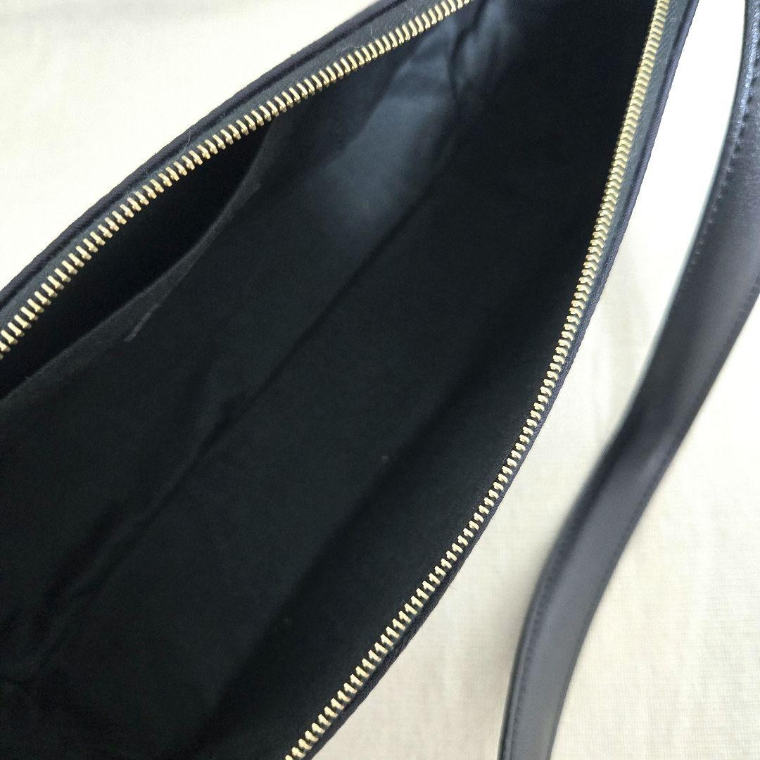 GIVENCHY 4G Logo Canvas Leather Mini Shoulder Hand Bag Black Vintage Auth Used thumbnail 22