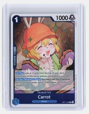 Carrot One Piece A Fist of Divine Speed #OP11-049 Rare Foil
