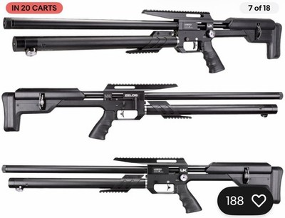 Umarex Zelos .25 Caliber PCP Side-Lever Precision Air Rifle   READ   