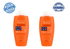 2 pack Av ne Sun Very High Protection Sport Fluid Sunscreen SPF50 100ml