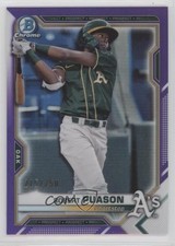 2021 Bowman Draft Chrome Purple Refractor 215/250 Robert Puason #BDC-153 0ot5