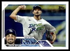 2023 Topps Update Zach Eflin Tampa Bay Rays #US254 19061