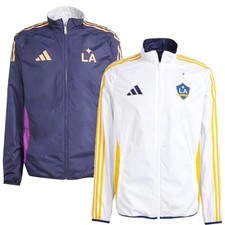2025-26 LA Galaxy adidas Reversible Anthem Jacket Men s Size Large JE5636