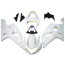 Unpainted White Fairings fit for Suzuki GSXR600 2000 2002 2003 GSXR750 Bodywork