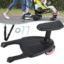 Buggy Board Passeggino Pedana Universale Sedile Passeggino Tavola Rotante con Sit