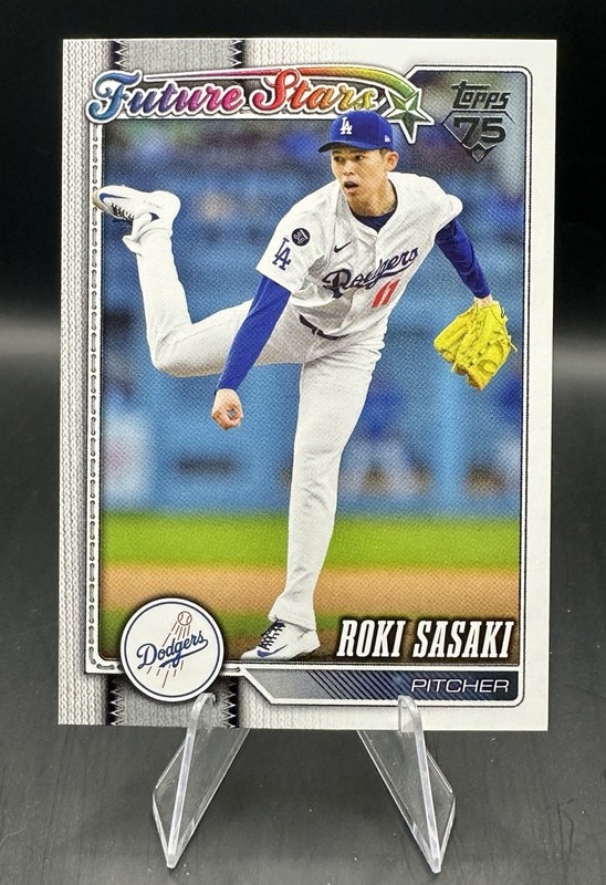 Roki Sasaki #66 2026 Topps Series One Future Stars Dodgers