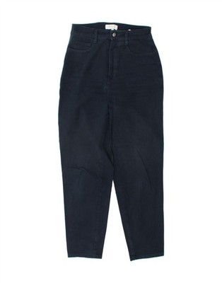 MAC Damen Tapered Jeans IT 38 XS W25 L30 Navy Blau Baumwolle CI04