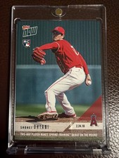 2018 TOPPS NOW SHOHEI OHTANI ROOKIE CARD RC #ST-4 ANGELS