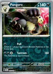 Pangoro Uncommon SV07: Stellar Crown 093/142 NM