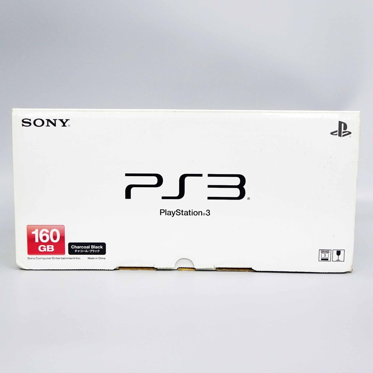 Sony PlayStation 3 Slim 160GB Charcoal Black Home Console