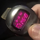 Seiko Alba Spoon W671 4000 Digital Watch Retro Vintage Japan