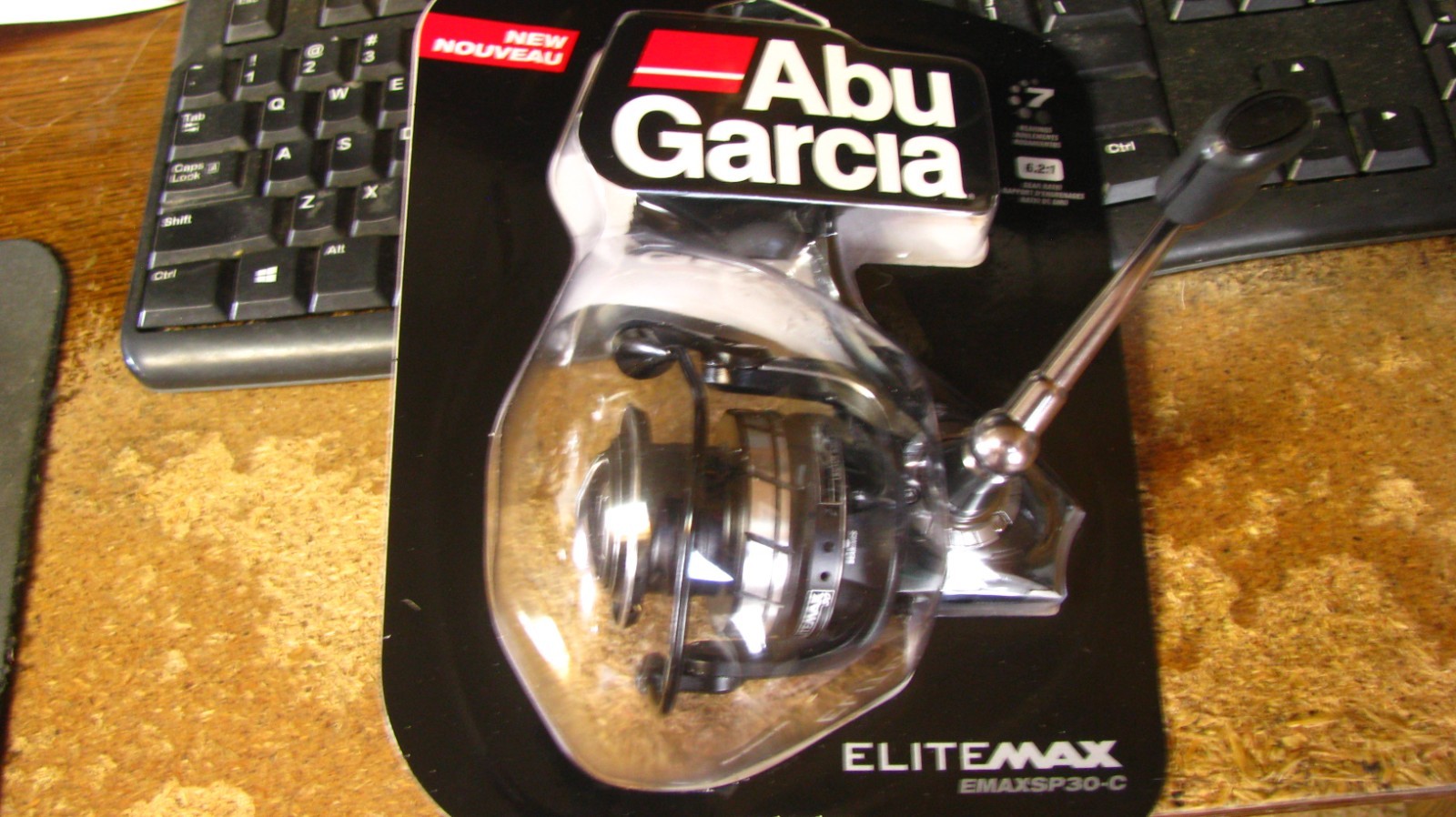 Abu Garcia "elite max" spinning reel, size 30, 7 bearings, 6.2/1, free shipping