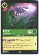 Akela Forest Runner 90/204 Whispers in the Well Disney Lorcana