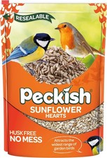 Peckish 60051102 Sunflower Hearts for Wild Birds, 2 kg 11.25 per kilo