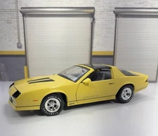 Sunstar 1/18 Scale 1985 Chevy Camaro Z/28 “IROC-Z” W/Custom Rims ..1 Of 1 Made