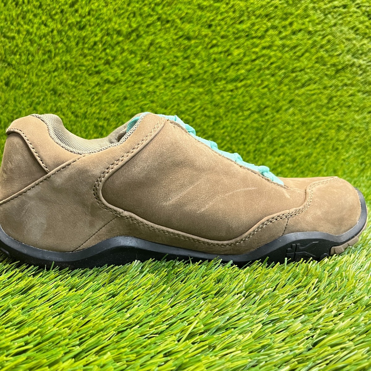 Kuru Mens Chicane Hiking Shoes Navy Brown Yellow Orthopedic Support Size 7.5 These shoes have literally changed my life! I purchased the  main image 3