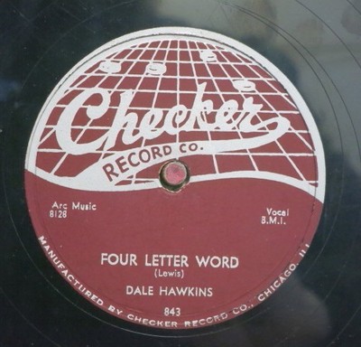Dales Hawkins - 78 RPM / See You Soon Baboon & Four Letter Word / N-/E+ (PS_65)