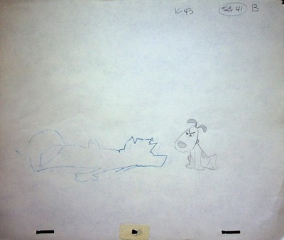 Loopy De Loop 1963 JERRY EISENBERG Hand-Drawn Production Pencil Layout