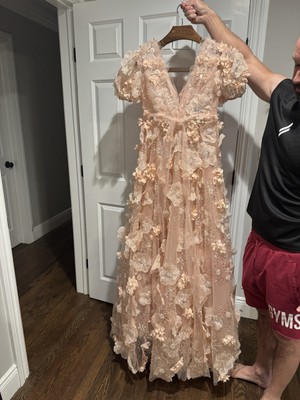 Teuta Matoshi Peachy Pink Dress