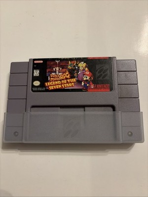 Super Mario RPG: Legend of the Seven Stars (SNES, 1996) Authentic Tested Works