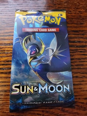 Pokémon Sun & Moon Booster Pack Factory Sealed Random Art