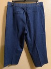 INTRO LOVE THE FIT DENIM CROP PANTS SZ 16W DARK WASH STRETCH PULL ON — photo 3