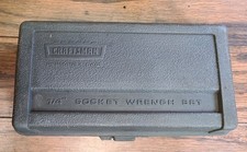 Vtg Craftsman V Usa Sae 14dr. Ratchet Socket Set 13pc. Good Condition