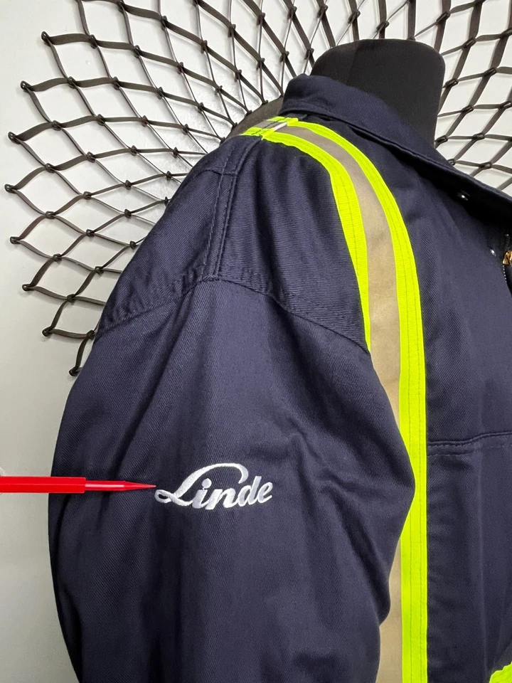 Bulwark Flame Resistant Lined Bomber Jacket Protective Apparel Westex m/XL NWT - Image 2 of 4