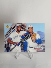 1993 Upper Deck Baseball Teammates Roberto Alomar, Joe Carter #42 Excellent Card