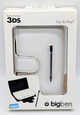 NEW Nintendo 3DS Flip & Play Protective Case w/ Stylus | 8 Colors
