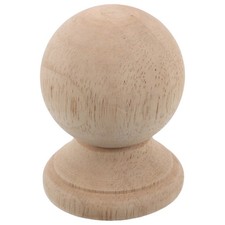 Solid Wood Decorative Capital Bed Post Accessories Furniture Finials